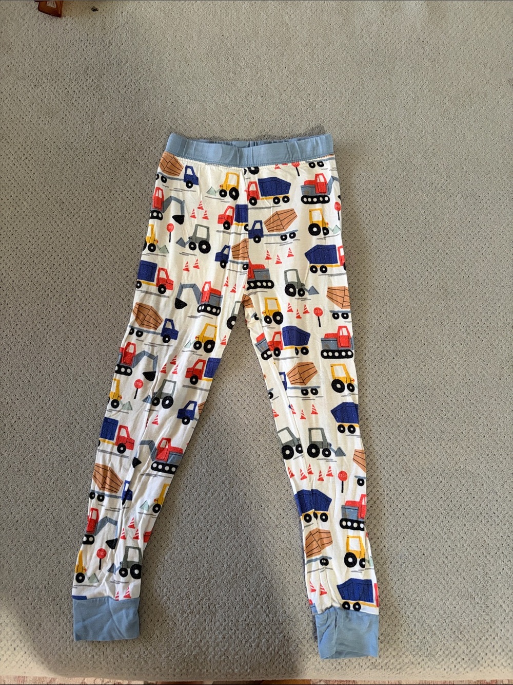 Little Sleepies Pajama Bottoms Construction Trucks - 3T